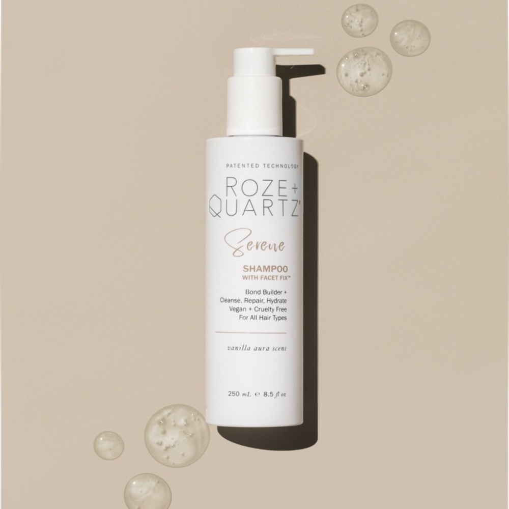 Rose + Quartz Serene Shampoo Bond builder Hydrating Repairs NEW